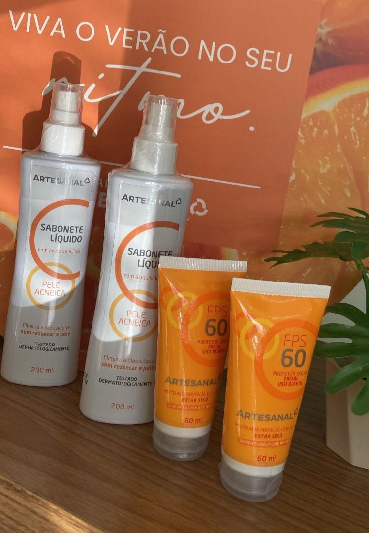 Produtos para proteção e cuidado com a pele