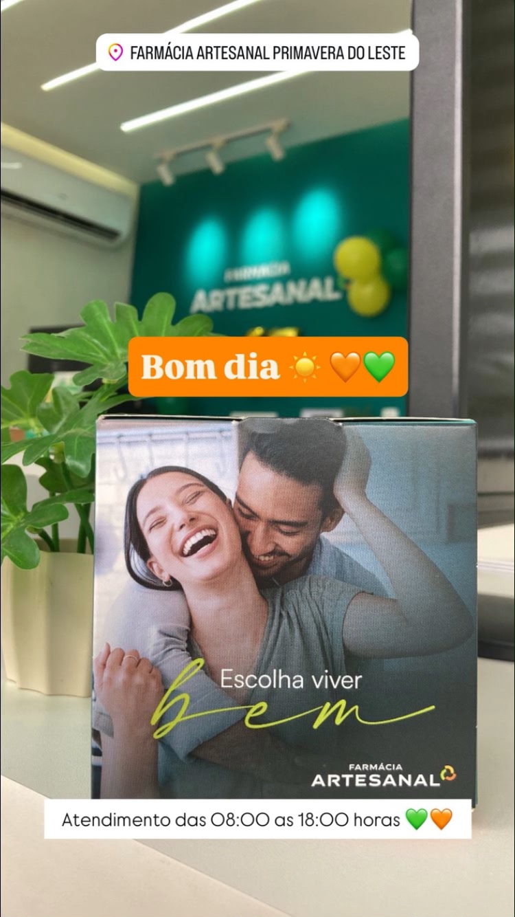 Recepção da Farmácia Artesanal