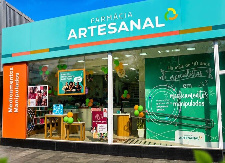 Fachada da Farmácia Artesanal